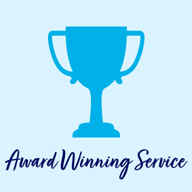 award winning service icon
